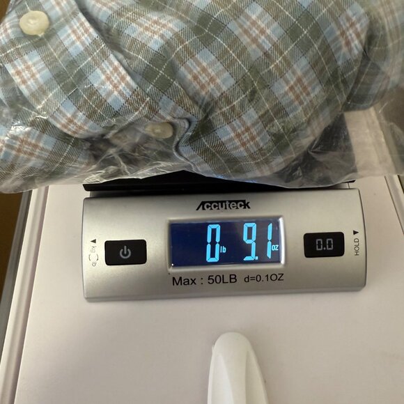 Vineyard Vines Mens XXL Whale Shirt Plaid Cotton Button Front Long Sleeve Preppy - Picture 9 of 9